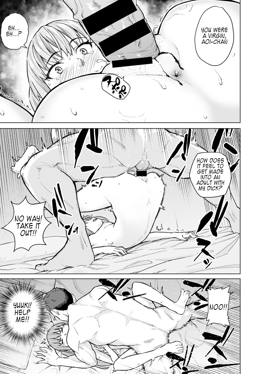 Hentai Manga Comic-First Experience Debut on The University Debut-Read-7